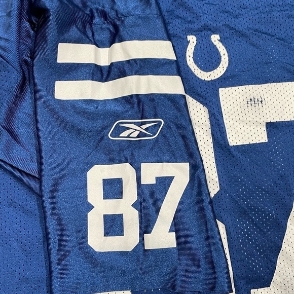 Reggie Wayne Indianapolis Colts Reebok NFL Football Jersey - Picture 4 of 8